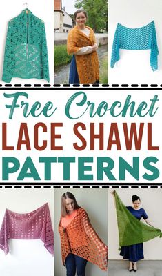 the free crochet lace shawl patterns are great for beginners to knit