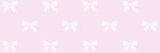 a pink background with white bows on it