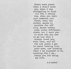 an old typewriter with the words, there were years when i didn't know