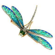 Dragonfly pin Bijoux Art Nouveau, Dragonfly Brooch, Nouveau Jewelry, Dragonfly Jewelry, Insect Jewelry, Art Nouveau Jewelry, Deco Jewelry, Dragonflies