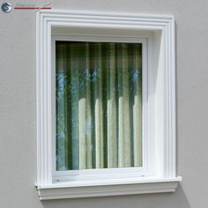 House Pillar Design, Window Trim Styles, Window Casement, House Pillars, Beautiful Paintings Of Nature, Interior Window Trim, Decorative Pillars, Bungalow Style House Plans, Window Designs