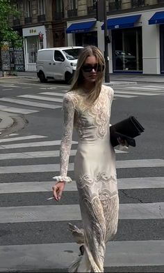 Evening Party Outfit, Boho Chic Bride, Negligee Dress, Street Style Inspiration, Dress Outfit, Evening Party, Get Dressed