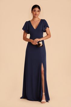 Navy Blue Empire Waist Dress, Pereira, Bridesmaid Dresses Crepe, Crepe Bridesmaid Dresses, Bridesmaid Dresses Navy, Mismatched Bridesmaid Dresses Blue, Dark Blue Bridesmaid Dresses, Velvet Gowns, Crepe Dresses