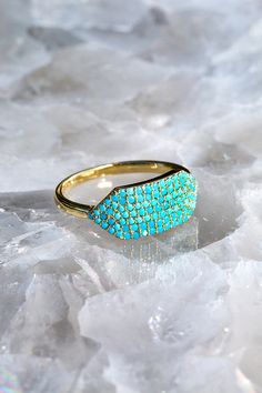 ID RING- TURQUOISE – Native Gem Antique Turquoise Ring, Emerald And Turquoise Ring, Turquoise And Diamond Rings, Green Turquoise Ring, Gold And Turquoise Ring, Turqoise Rings, Gold And Turquoise Jewelry, Gold Turquoise Ring, Real Turquoise Jewelry