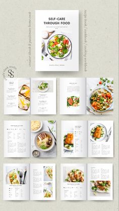 cookbook workbook recipe book Cook Book Recipe Design, Cook Book Ideas Design, Canva Recipe Book, Modern Cookbook Design, Recipe Ebook Template, Canva Cookbook Template, Recipe Book Layout Design, Cookbook Layout Design Inspiration, Cookbook Template Free Editable