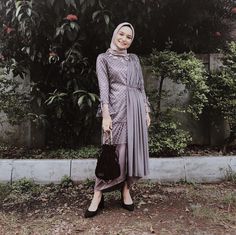Style Kondangan, Baju Pengapit, Model Dress Kebaya, Batik Dress Modern