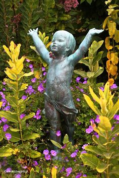 Nature, Nautical Landscaping, Philadelphia Magic Gardens, Children Garden, Phipps Conservatory, Babbling Brook, Ancient Statues, Pretty Gardens, Garden Statue