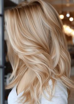 Stunning golden strawberry blonde/honey blonde highlights People Embracing, Red And Blonde, Light Strawberry Blonde, Summer Blonde Hair, Vlasové Trendy