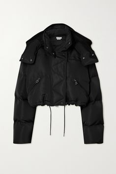 Alexander Mcqueen, Alexander Mcqueens, Alexander Mcqueen Clothing, Twill Jacket, Fall Coat, Black Crop, Drawstring Waist, Motorcycle Jacket, Fashion News