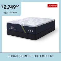 the serta comfort eco mattress is on sale for $ 2, 749 00