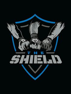 the shield logo with two hands holding each other