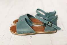 SALE 20% OFF: Blue Leather Sandals Summer Shoes Leather by Crupon Leather Footwear Women, Crupon Shoes, Flat Leather Sandals, Handmade Sandals, Sandals Flat, Leather Sandals Flat, Sandals Leather, Leather Sandals Women, Cute Sandals