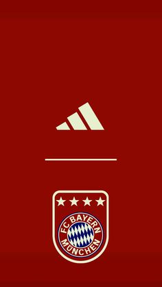 an image of a soccer team logo on a red background