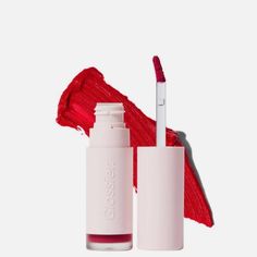 Glossier Never Used Brand New G Suit Lipstick In Jet Red Make Up, Makeup Glossier, Glossier Makeup, Glossy Makeup, Womens Makeup, Color Red, Brand New, Makeup, Red