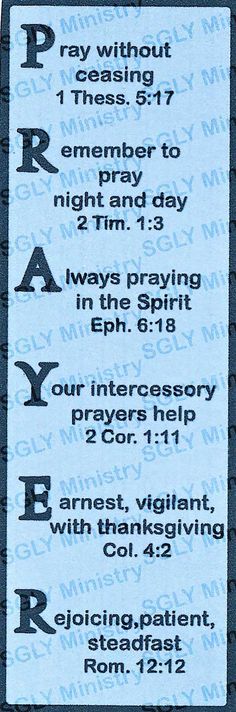 a blue ticket with the words pray, pray and pray written in black on it
