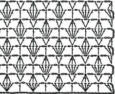 the pattern is shown in black and white, with lines that are connected to each other