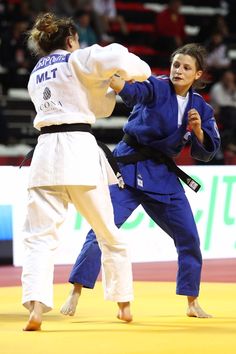 Anais Perrot (France, blue) defeated Katryna Esposito (Malta, white) • 2024 Antalya Grand Slam #judo Antalya, France, Grand Slam, Malta