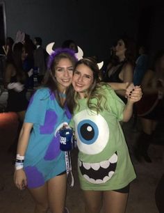 Costume Ideas Women For Work, Halloween Costumes Teenage Girl Trio, Last Minute Halloween Costumes Ideas, Diy Last Minute Halloween Costumes, Costume Ideas Women, Costume Ideas For Couples, Monster Inc Costumes, Halloween Costumes For Teens Girls, Halloween Costumes Ideas