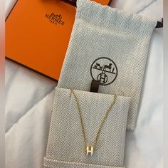 White And Gold Hermes Necklace, Brand New Still With Dust Bag And Box. Hermes Ring, Hermes Necklace, Hermes Bracelet, Horn Pendant Necklace, Hermes Jewelry, Hermes Accessories, Luxe Jewelry, Enamel Bangle, Stylish Glasses