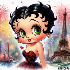 July 14th is Bastille Day

https://linktr.ee/frescura_

#Cartoon Character #BettyBoop #France #bastilleday #watercolor #photoshop #aiart