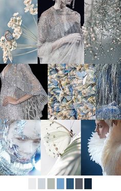 WINTER WONDERLAND A/W 16/17 Annie Sloan, Serenity Blue, Fashion Forecasting, Mood Board Fashion, Color Stories, Design Layout, Color Textures, Colour Schemes, Color Pallets