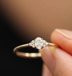 Wedding Diamond Ring 14k Yellow Gold White Gold Simple Engagement Ring Oval Diamond Ring,Simple Wedding Band Rose Gold Ring