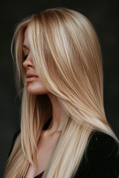 59+ Gorgeous Honey Blonde Hair Ideas Sophisticated Blonde Hair, Honey Vs Ash Blonde, Glossy Blonde Hair, Sleek Blonde Hair, Honey Blonde Hair Color, Extension Hair, Honey Blonde Hair