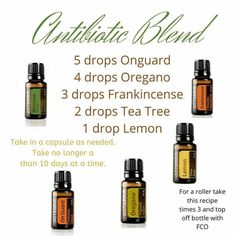 Doterra Oil Blends, Antibiotic Essential Oil Capsule, Doterra Antibiotic Capsule, Essential Oil Antibiotic Capsule, Essential Oils Room Spray, Essential Oils For Pain