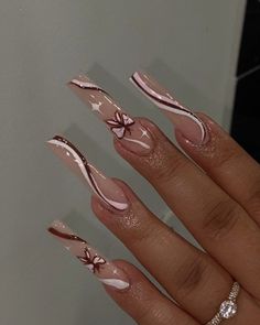 Queen Nails, Tapered Square Nails, Graduation Nails, Edgy Nails, Long Acrylic Nails Coffin, Aycrlic Nails, February 8