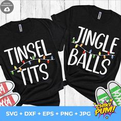 Jingle Balls Funny, Jingle Balls Svg, Christmas Funny Shirt Ideas, Christmas Couples Shirt Ideas, Christmas Outfits Women Casual, Funny Christmas Couple Shirts, Matching Grinch Shirts, Christmas Couple Shirts Funny, Funny Matching Christmas Pajamas