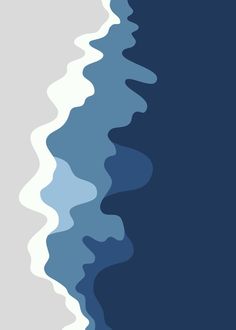 an abstract blue and white background with wavy lines on the bottom right corner, in shades of gray and light blue