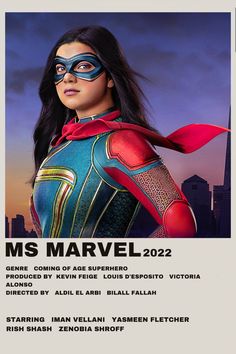 the poster for ms marvel 2