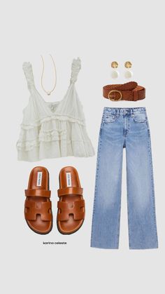 #summer #farmersmarket #spring #coastal #coastalgrandaughter #ootd #fitinspo #outfitinspo #casualoutfit Raining Day Outfit Summer, Day Outfit Summer, Raining Day Outfit, Shuffles Summer, Raining Day, Look Boho Chic, Summer Brunch, Mode Ootd