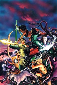 the cover art for green arrow, featuring two men with bow and arrows in their hands