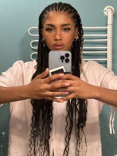 Corn Row Patterns, Chunky Braids Natural Hair, Goddess Cornrow Braids, Pattern Cornrows, Cornrows Aesthetic, Ponytail Hairstyles Long Hair, Braids Black Hair, Black Hair Makeup, Natural Protective Styles