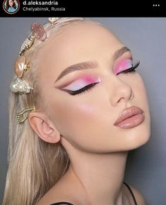 Winter Eyeshadow, Summer Makeup Looks, Dramatic Makeup, Fancy Makeup