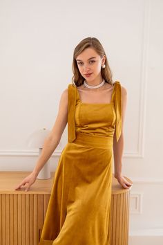 Velvet Bridesmaid Dress Mustard Dress Marigold Velvet Dress Smocked Dress Autumn Bridesmaid Occasion Midi Dress Autumn Wedding Guest Dress - Etsy Ukraine Mustard Velvet Dress, Autumn Wedding Guest Dress, Autumn Wedding Guest, Midi Dress Autumn, Velvet Formal Dress, Velvet Bridesmaid Dress, Winter Bridesmaid Dresses, Velvet Bridesmaid, Winter Bridesmaids