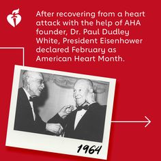 Did you know that in 1921, heart disease was considered a death sentence? But six doctors wouldn't accept that. They founded the AHA, but supporters like you made it real. Through your 100 years of contributions, advocacy, and unending support, we've created a world where heart disease is beatable, not lethal. Click the link to read our story!

http://spr.ly/6495gD4hF American Heart Month, Heart Month, The Help