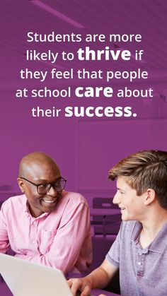 School connectedness is when students feel that adults and their peers care about their learning and about who they are. Fostering school connectedness is a big part of creating safe and supportive environments. Why is school connectedness so important? When youth feel connected to their school, they experience less emotional distress, less violence, and fewer suicidal thoughts and behaviors. Click to learn how to build these connections. #HealthyYouth #HealthyTeens #TeacherTips Physics, Education, People At School, Teacher Hacks, Health Services, At School, Young People, How To Build