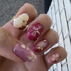 Really Cute Nails, Funky Nails, Dream Nails, Pretty Acrylic Nails, Dope Nails, Short Acrylic Nails, Swag Nails, Simple Nails