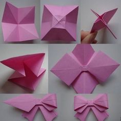 Pin de Joyce Flores em Origami | Artesanato simples com papel, Ideias para artesanato, Trabalhos manuais Hearts Origami, Origami Bow, Vika Papper, Creative Origami, Paper Pin, Origami Diy, Tutorial Origami, Kids Origami, Cute Origami