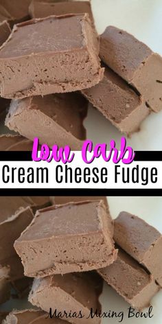 Keto Dessert Low Calorie, Low Carb Fudge Recipes, Keto Dessert Recipes With Cool Whip, Low Carb Cream Cheese Fudge, Simple Low Carb Desserts, Thm Fudge Recipes, Sugarfree Fudge Recipe, Keto Chow Dessert Recipes, Low Carb Sweets Easy Simple