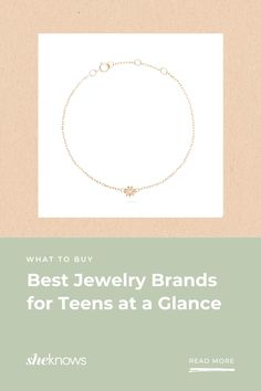 Discover the perfect blend of sparkle and style for your teen with our curated list of Gen-Z-approved jewelry brands. Daisy Chain Bracelet, Daisy Chain, At A Glance, Jewelry Branding, Chain Bracelet, Amazing Jewelry, Diamond Jewelry