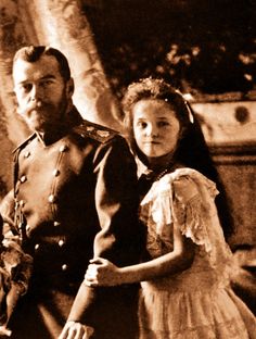 Tsar Nicholas II and Grand Duchess Olga Nikolaevna, 1904 Olga Romanov, Olga Nikolaevna