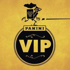 an advertisement for the panini vip