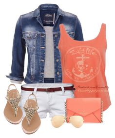 Salt Life by casuality on Polyvore featuring Salt Life, maurices, Kate Spade, Ray-Ban, women's clothing, women's fashion, women, female, woman and misses Boat Attire Women Summer, Boat Attire, Women Summer Casual, Adidas Shoes Women, Boating Outfit, Attire Women, Mama Style, Salt Life