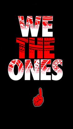 we the ones logo with thumbs up