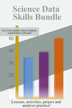 the science data skills bundle is shown