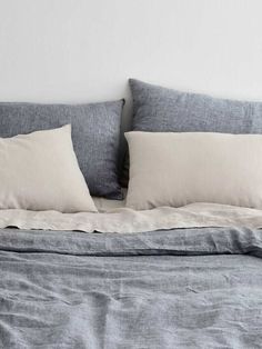 10 Best Organic Sheets From Sustainable Bedding Brands - The Good Trade Chambray Bedding, Natural Bedding Set, Statement Bedroom, Calming Landscapes, The Citizenry, Organic Cotton Bedding, Linen Bed, Organic Bedding, Bedding Brands