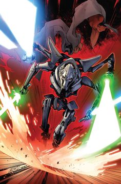 the cover to star wars age of repubic general grievous 1